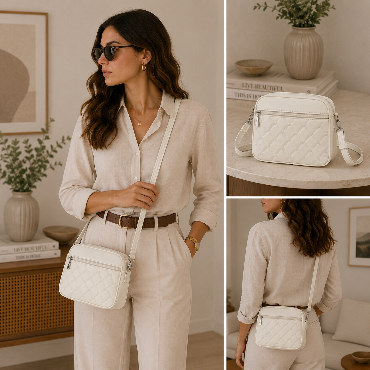 Summer Square Crossbody Bag