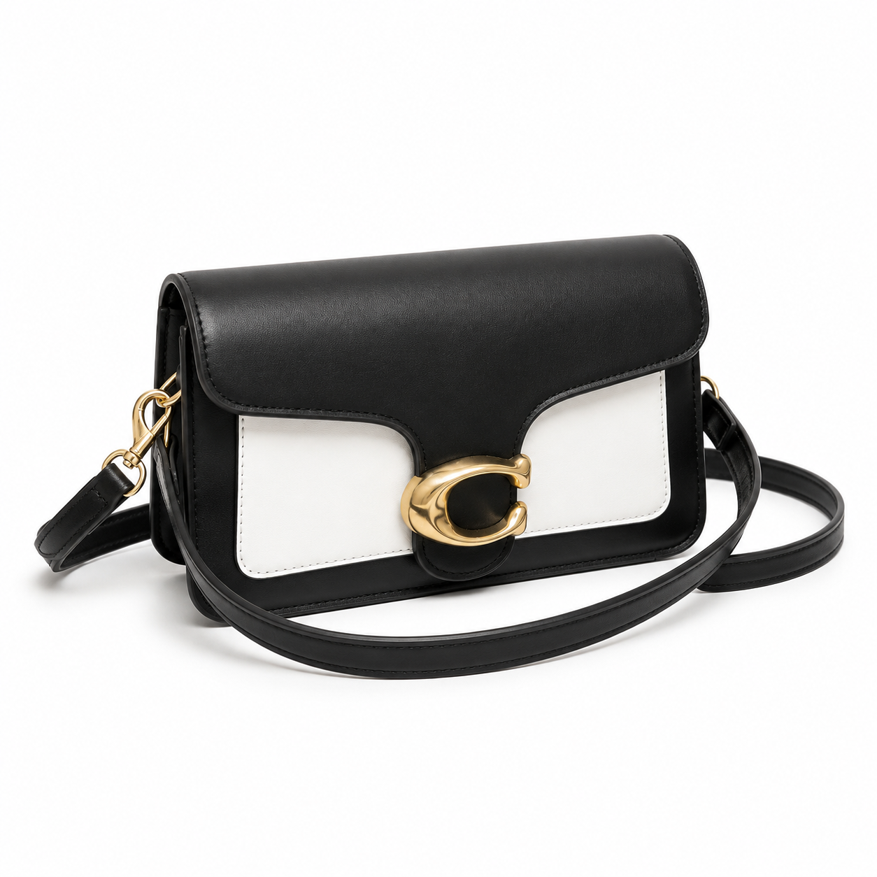 Patent Leather Mini Square Crossbody Bag