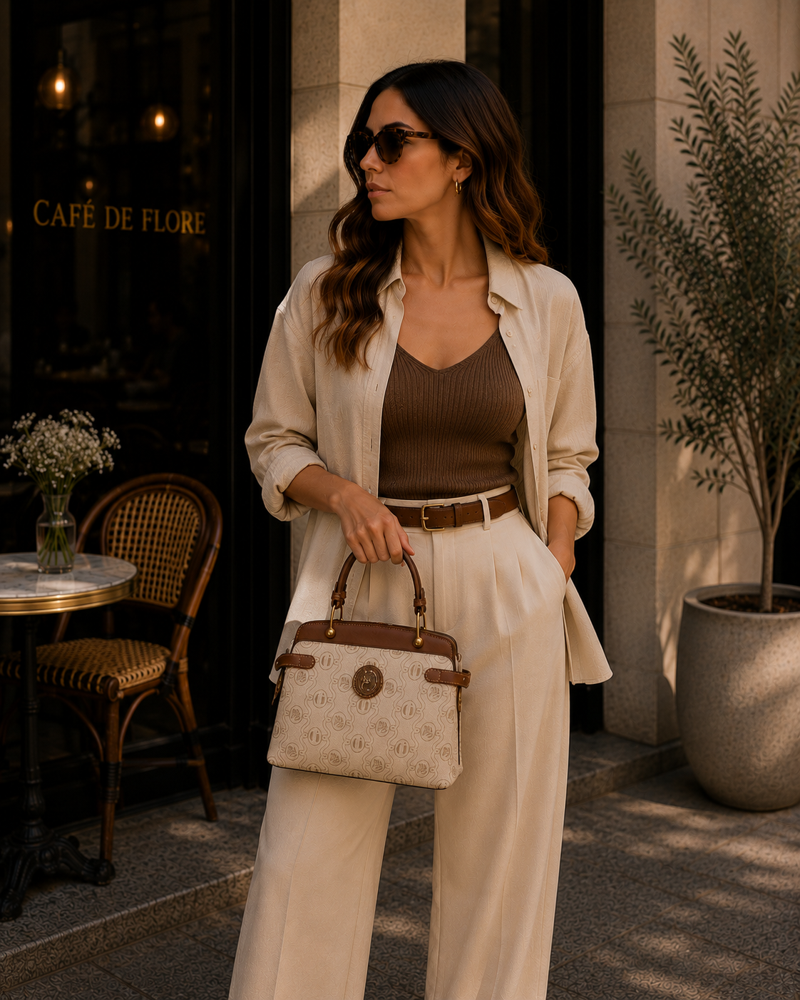Vintage Monogram Crossbody
