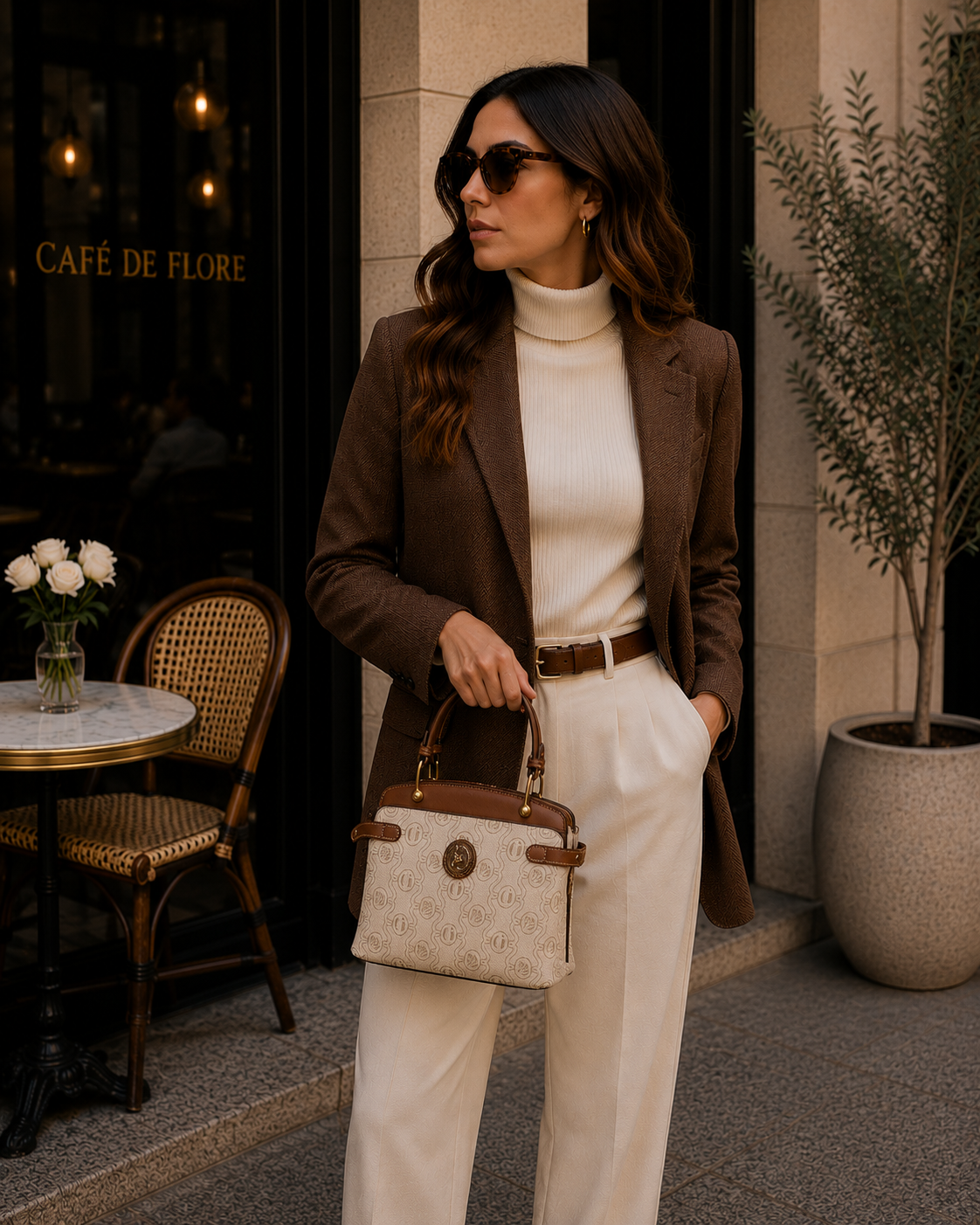 Vintage Monogram Crossbody