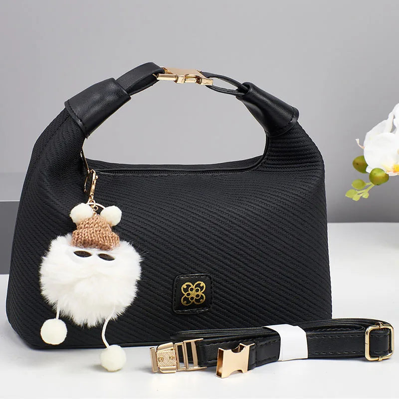 Maya Large Capacity Leather Shoulder Bag