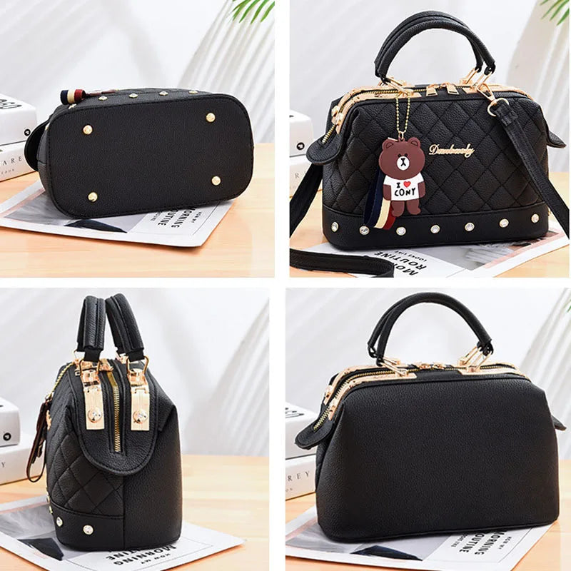 Ivy Lychee Pattern Bucket Bag