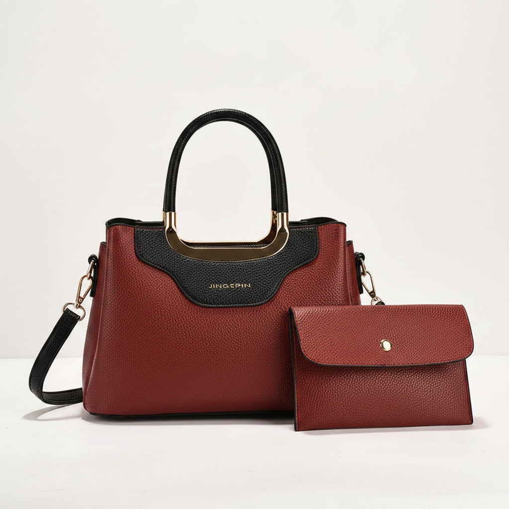 Sophisticated Minimalist Large Capacity Crossbody Shoulder Bag