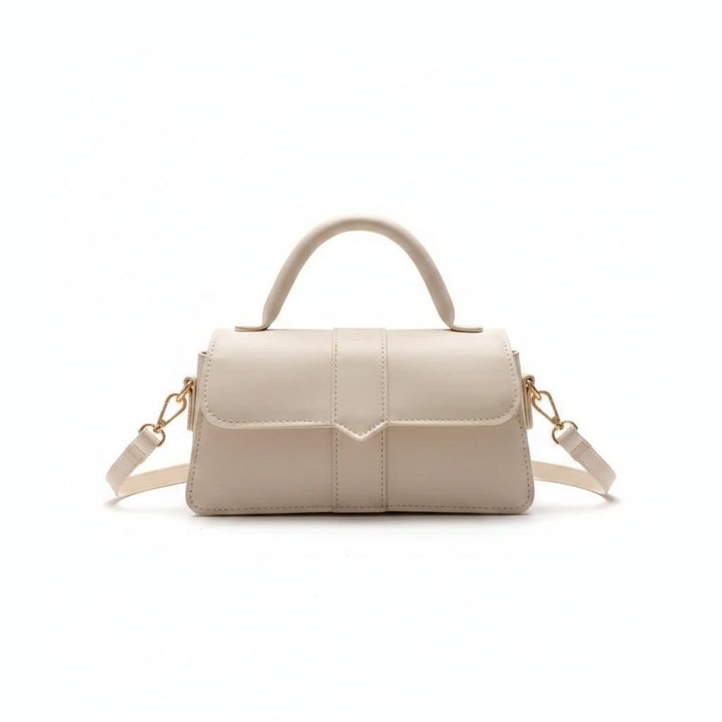 Vintage PU Leather Crossbody Bag