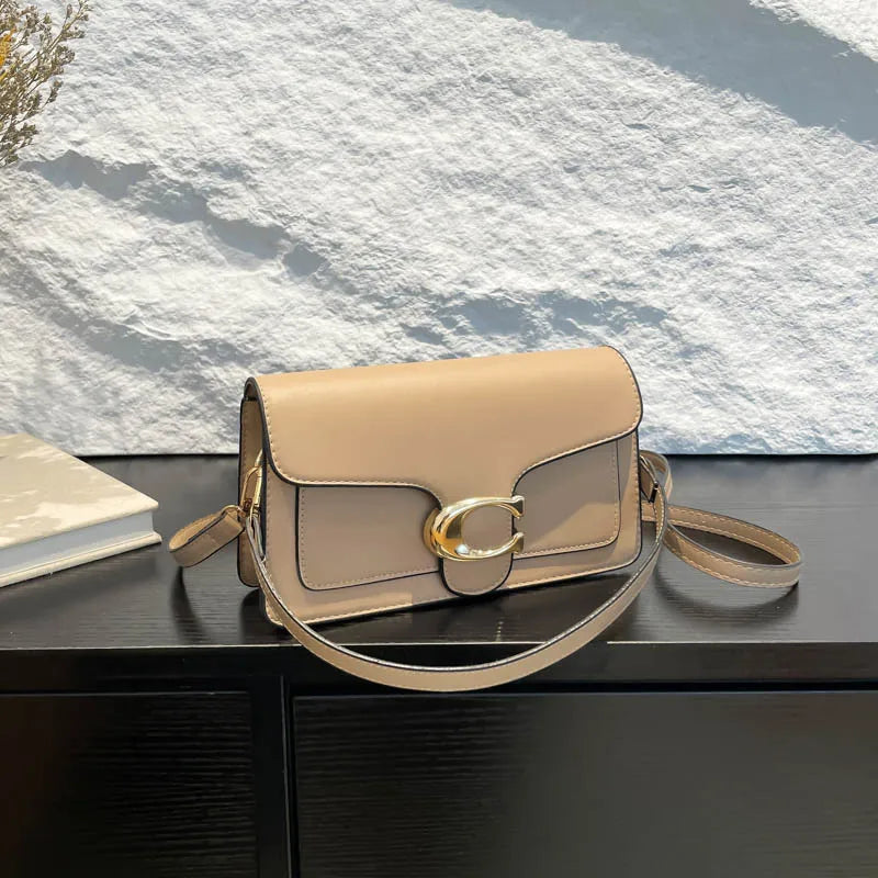 Patent Leather Mini Square Crossbody Bag