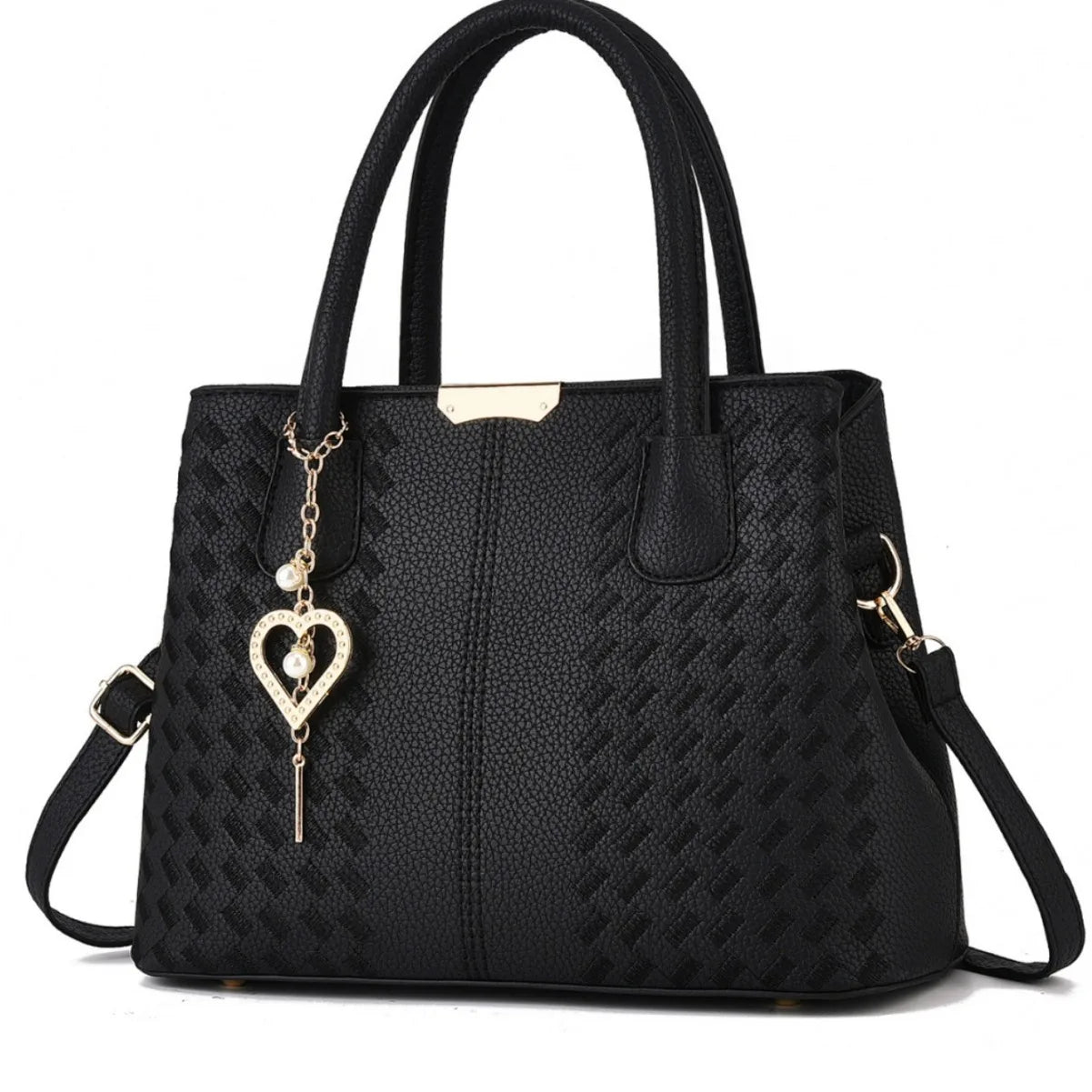 Clara Luxury Retro Leather Tote