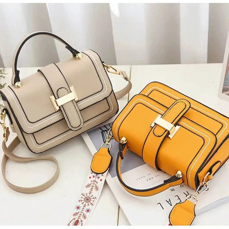 Elena Luxury Square Handbag