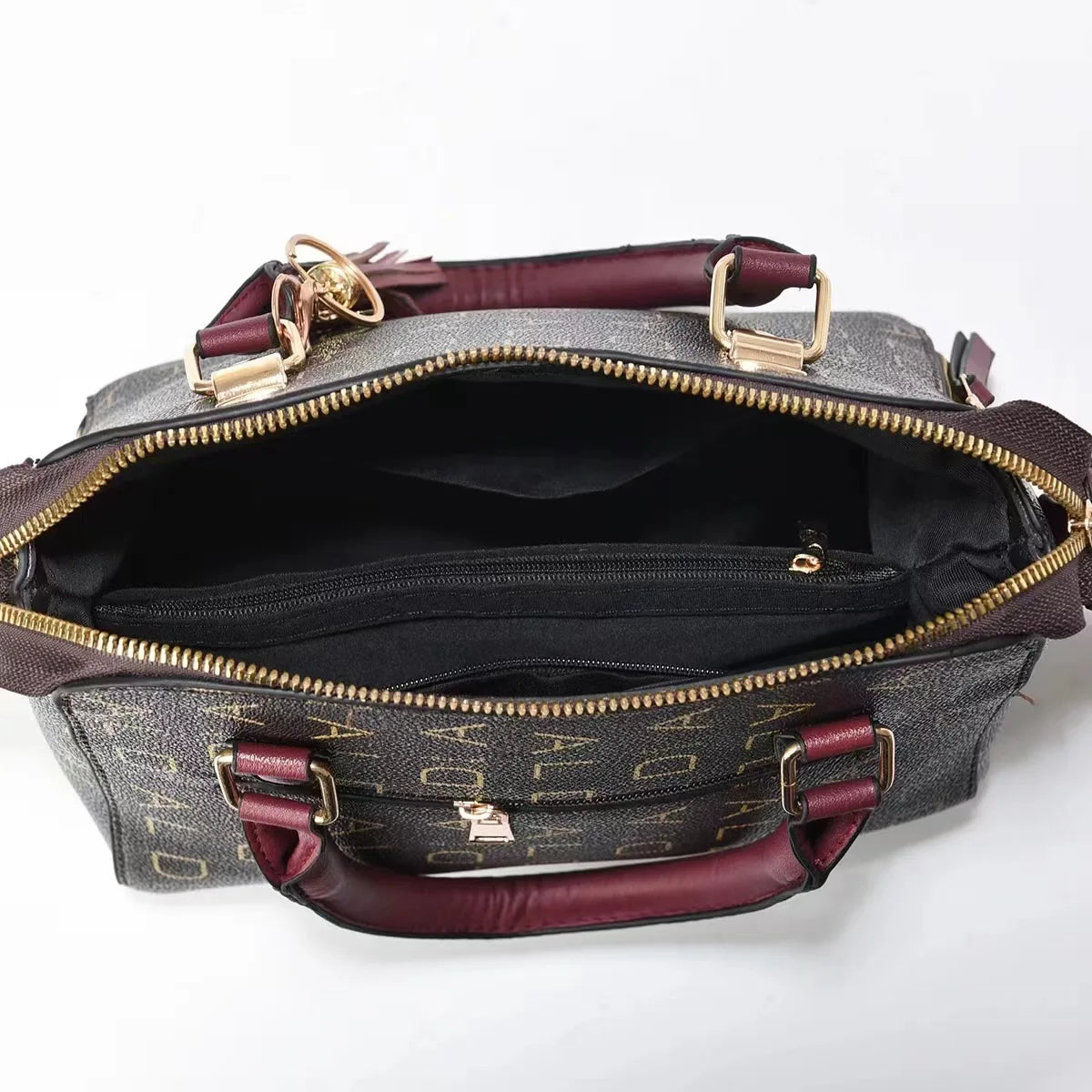 Premium Retro Large Capacity Tote & Crossbody Handbag