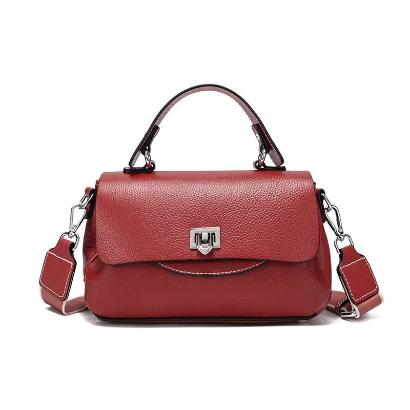 Genuine Leather Crossbody Bag