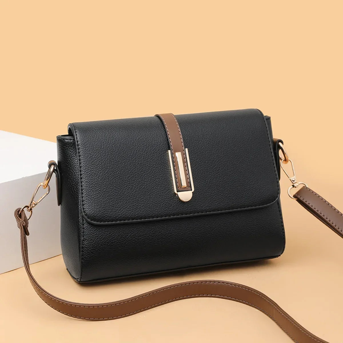 PU Leather Crossbody Bag