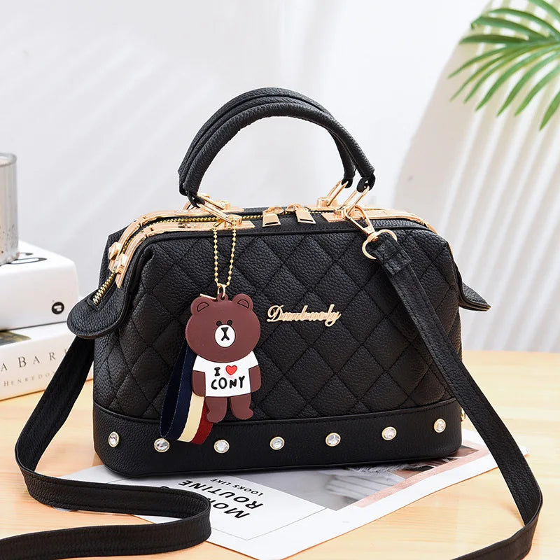 Ivy Lychee Pattern Bucket Bag