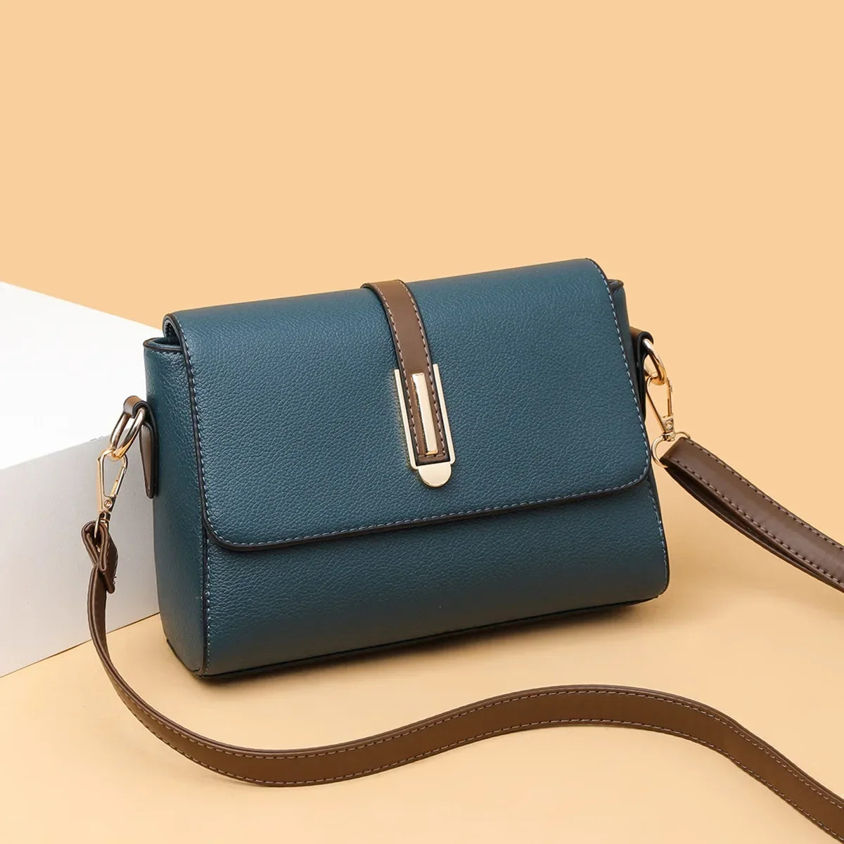 PU Leather Crossbody Bag