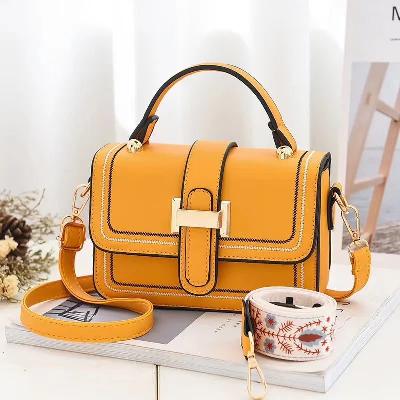 Elena Luxury Square Handbag