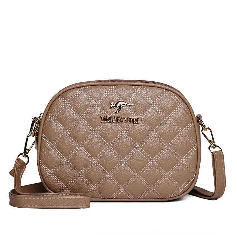 Crocodile Leather Crossbody Bag