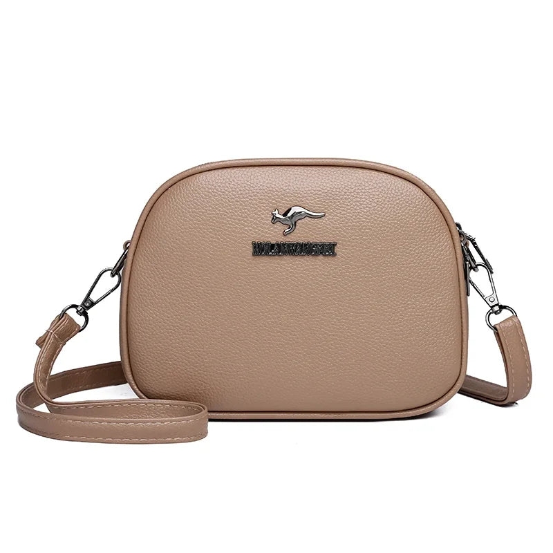 Crocodile Leather Crossbody Bag