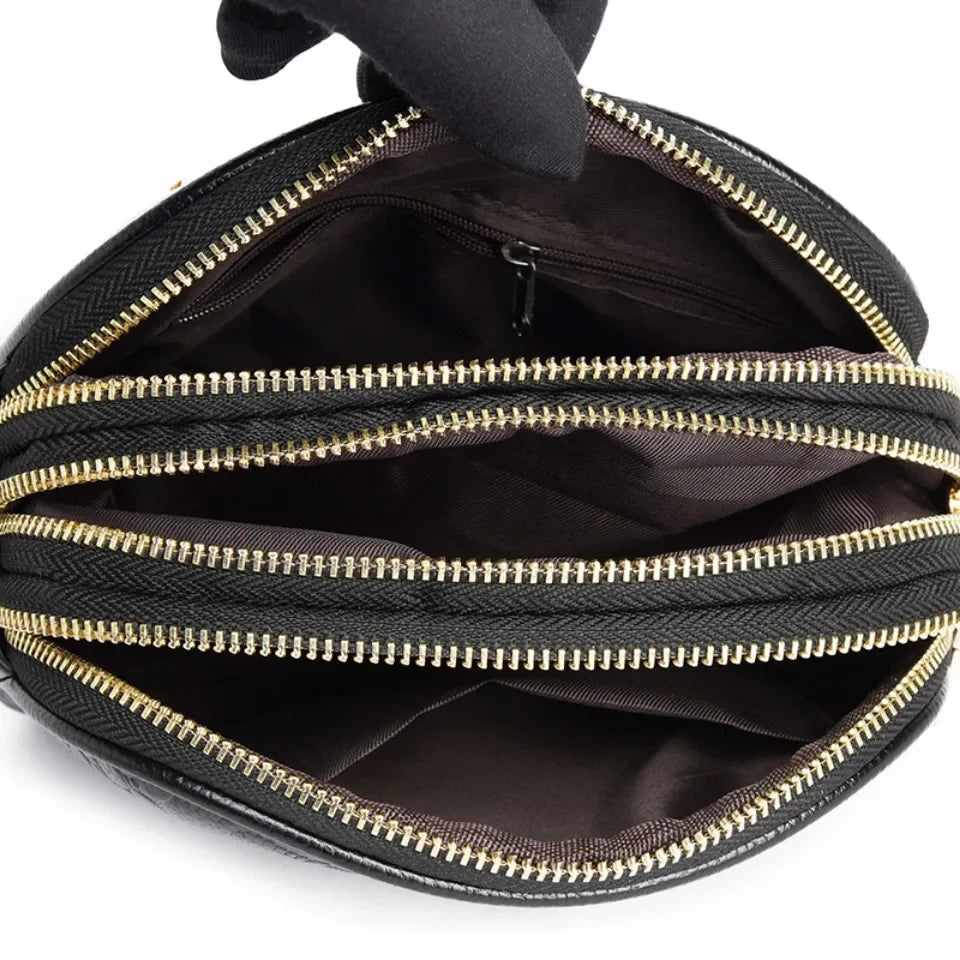 Crocodile Leather Crossbody Bag