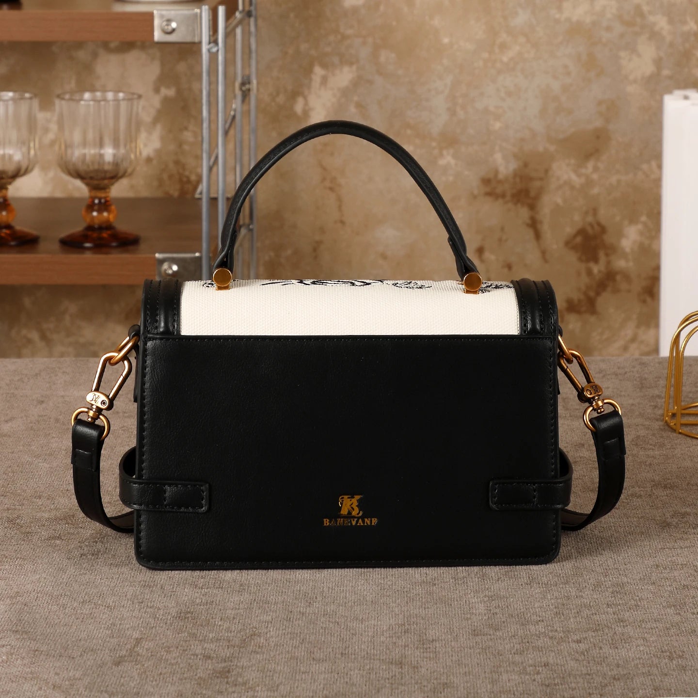 Embroidered Niche Crossbody Bag