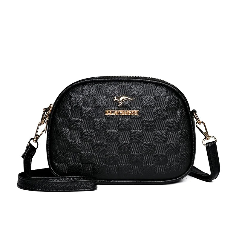 Crocodile Leather Crossbody Bag