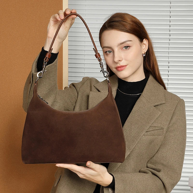 Urban Frosted Suede Crossbody