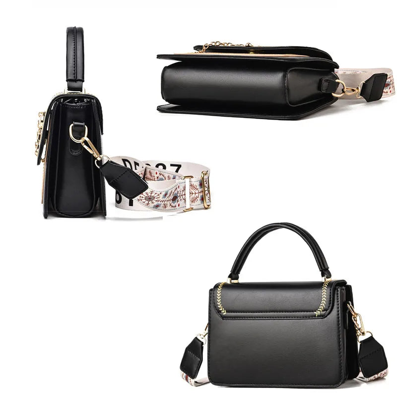 Large Capacity Casual Shoulder Bag & Crossbody Handbag
