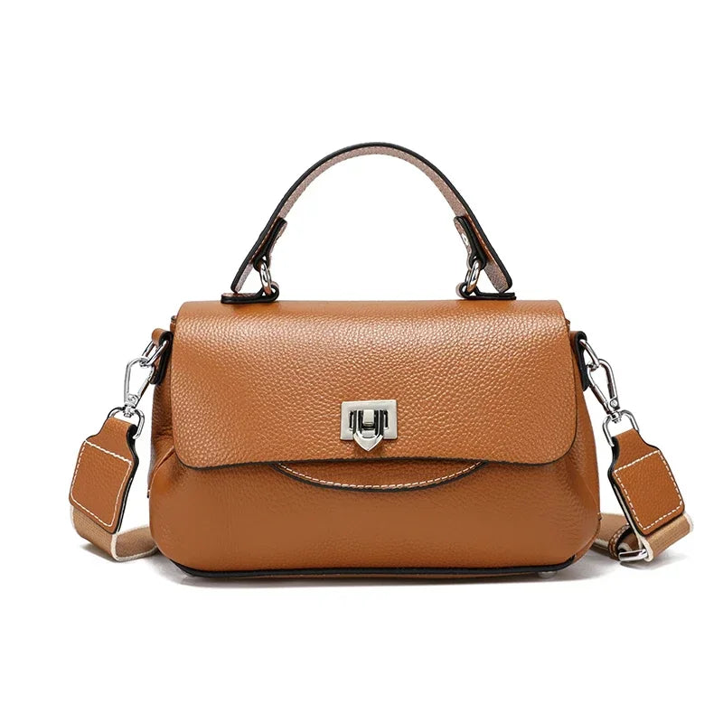 Genuine Leather Crossbody Bag
