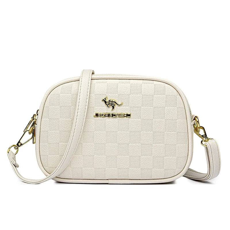 Crocodile Leather Crossbody Bag