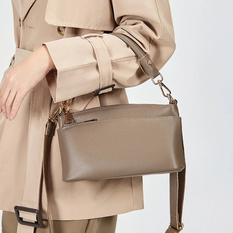 Retro Leather Shoulder Bag