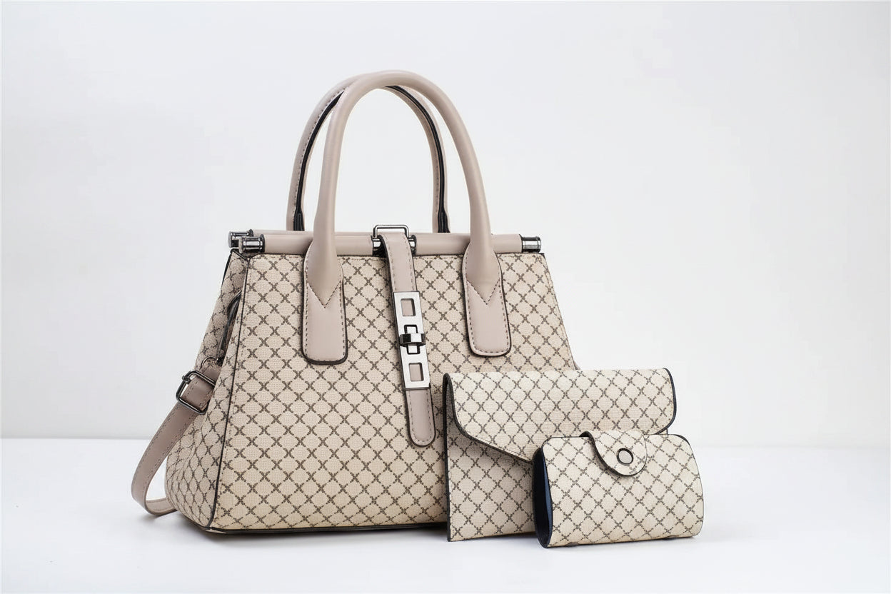 3-Piece Tote & Crossbody Bag Set