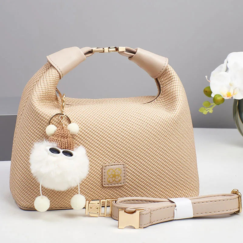 Maya Large Capacity Leather Shoulder Bag