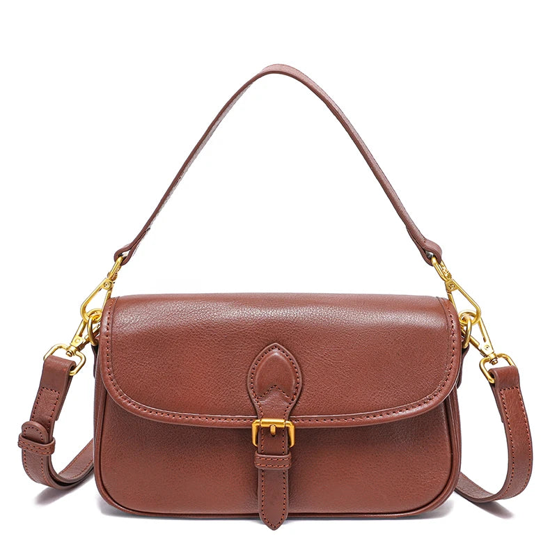 Vintage Multicolor Leather Crossbody