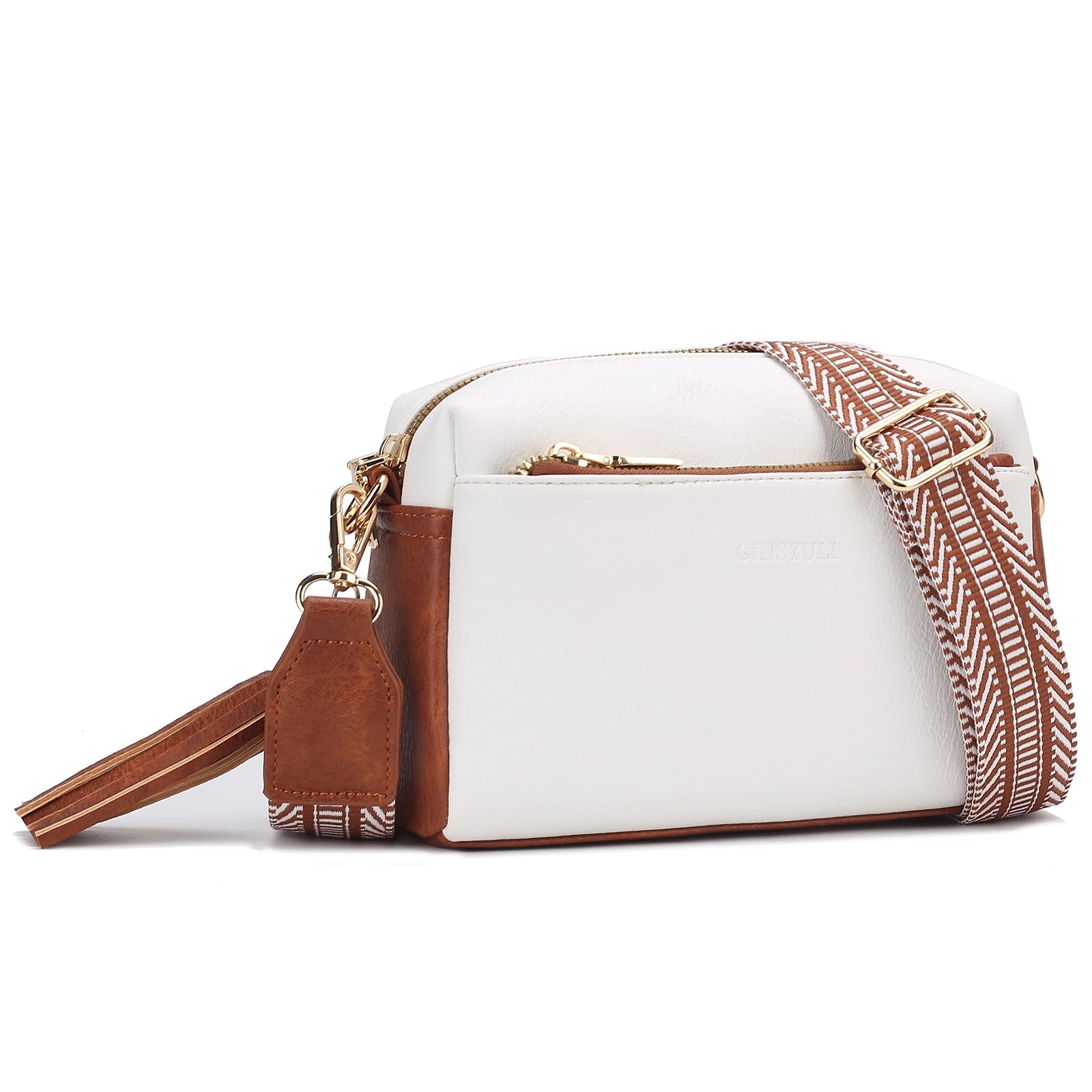 Zoe Large Capacity Square Crossbody Bag