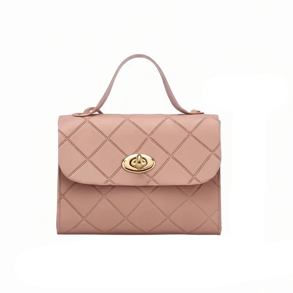 Diamond Quilted Shoulder Bag
