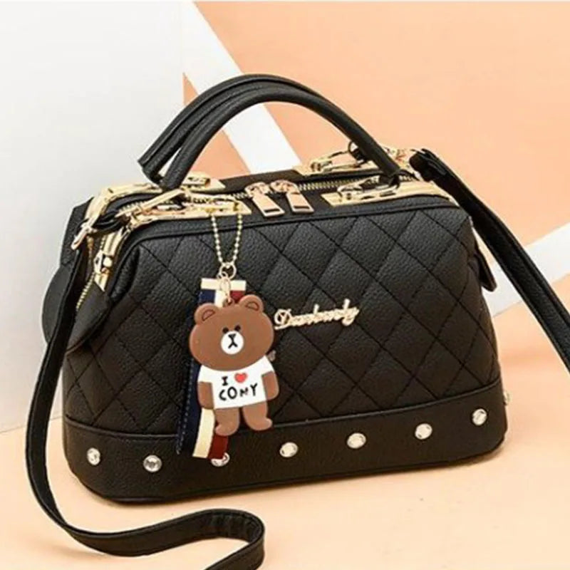 Ivy Lychee Pattern Bucket Bag