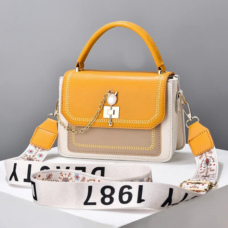 Large Capacity Casual Shoulder Bag & Crossbody Handbag