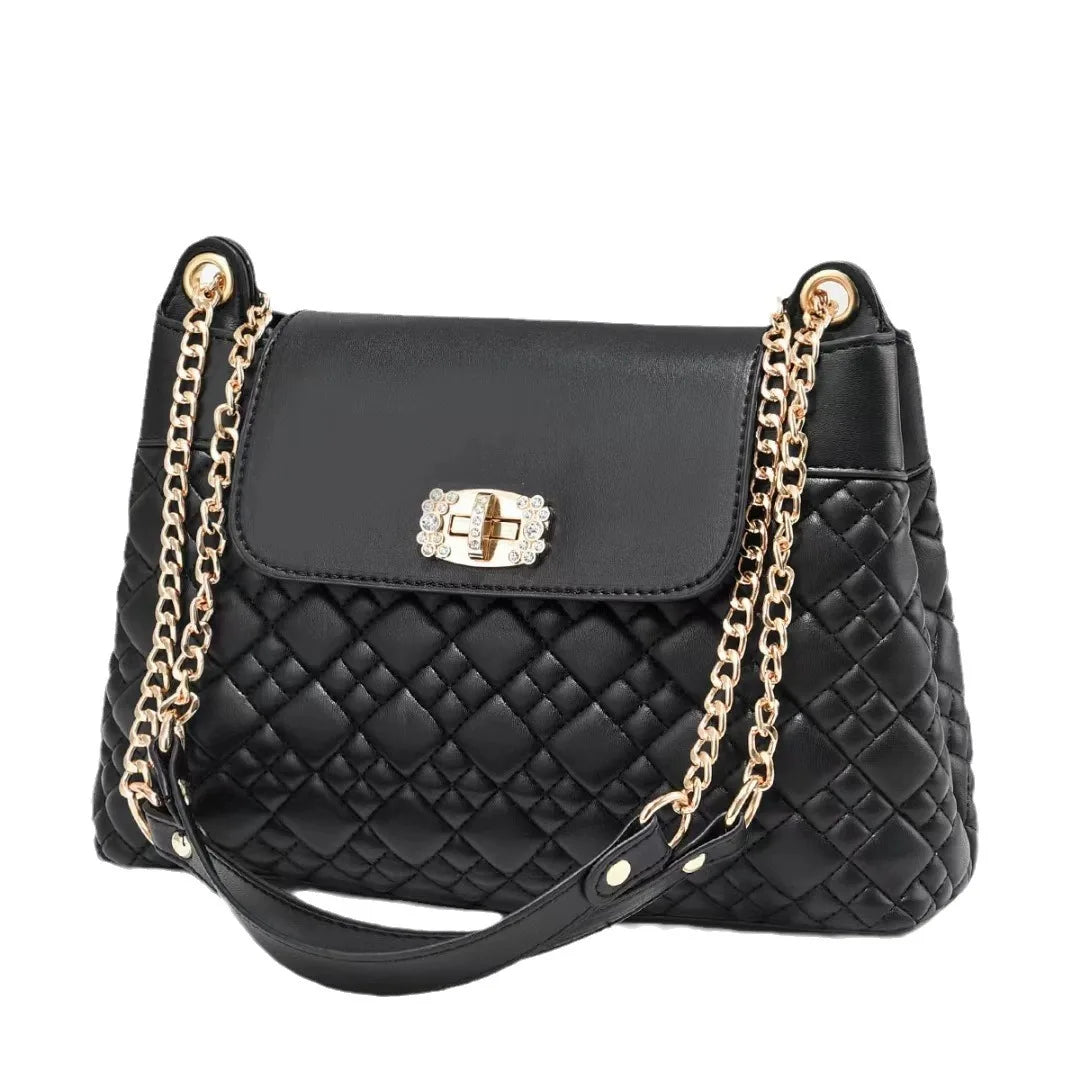 Gemma Patterned Crossbody Bucket Bag