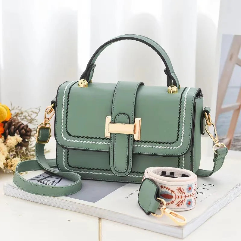 Elena Luxury Square Handbag