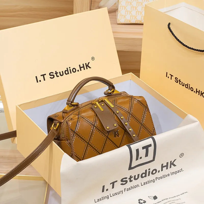 Luxury Pillow Crossbody Bag