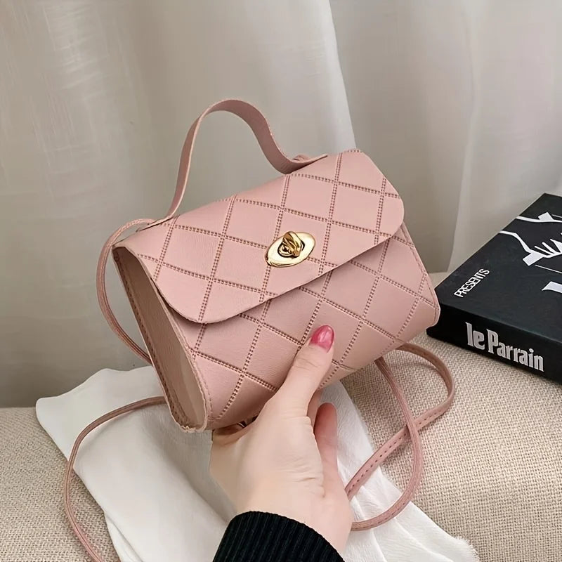 Diamond Quilted Shoulder Bag