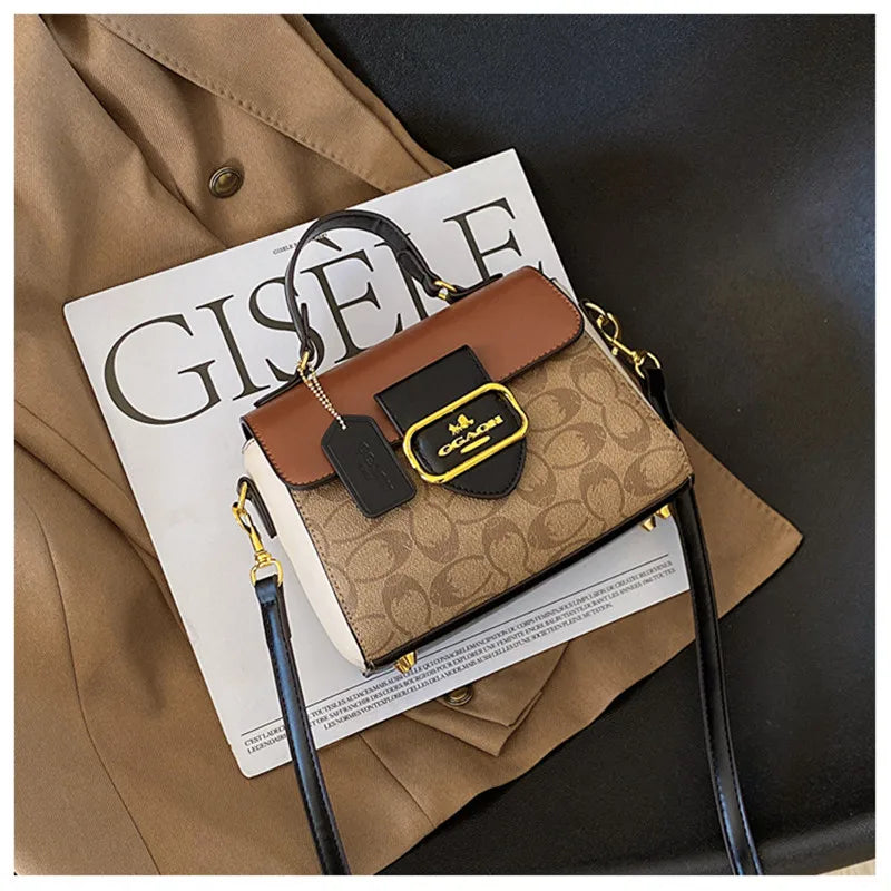 French Retro Crossbody Tote