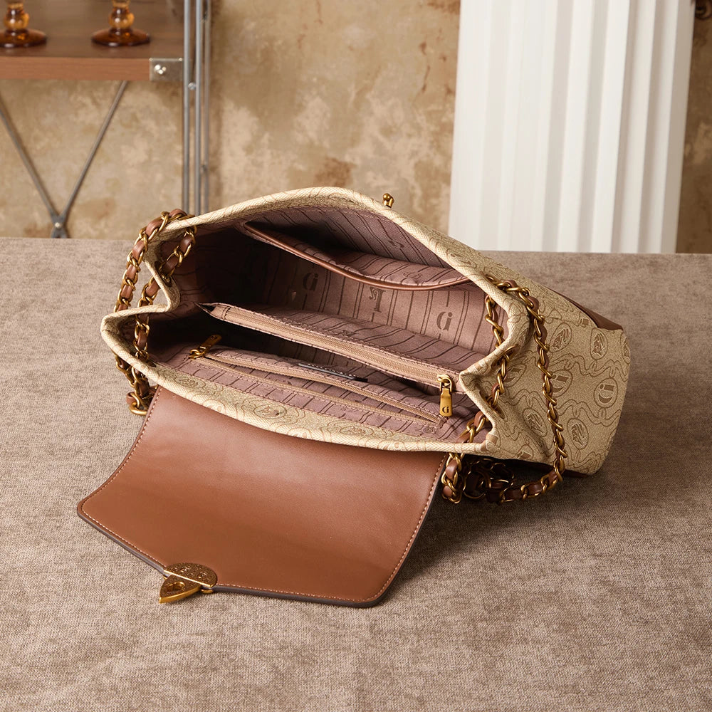 Chain Crossbody Tote