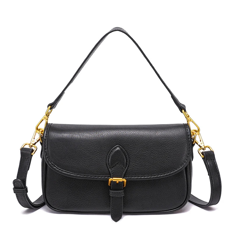 Vintage Multicolor Leather Crossbody