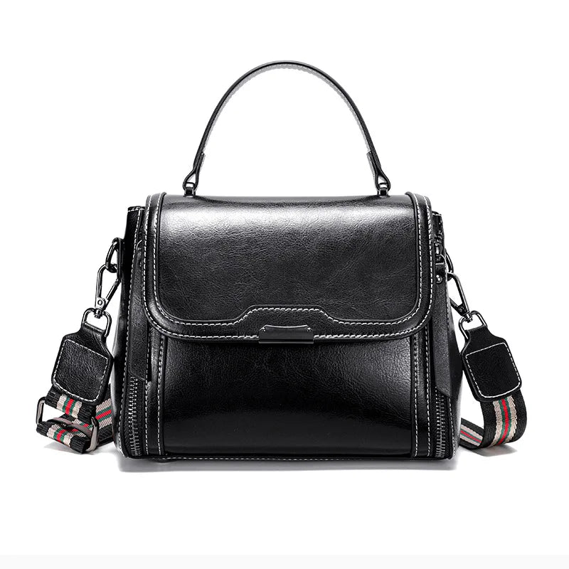 Luna Vintage Genuine Leather Tote Bag