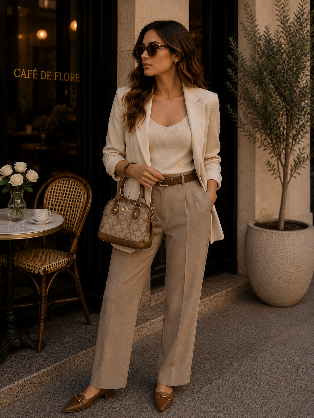 Retro Crossbody Shell Bag