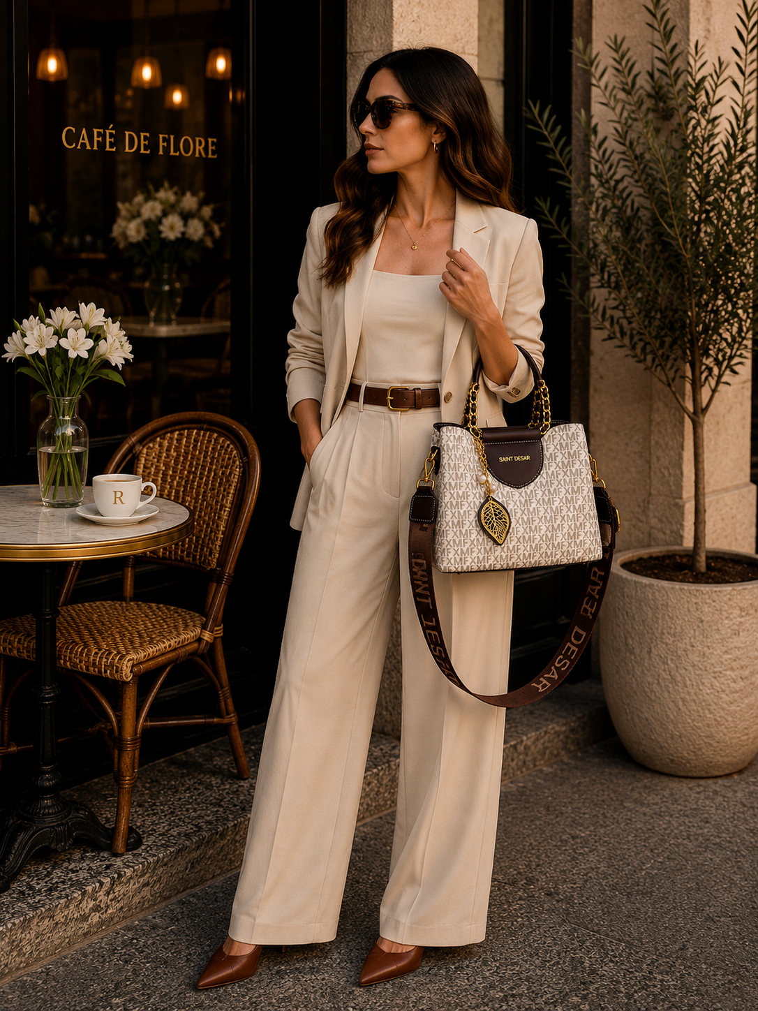 Aria Designer Composite Shoulder Bag