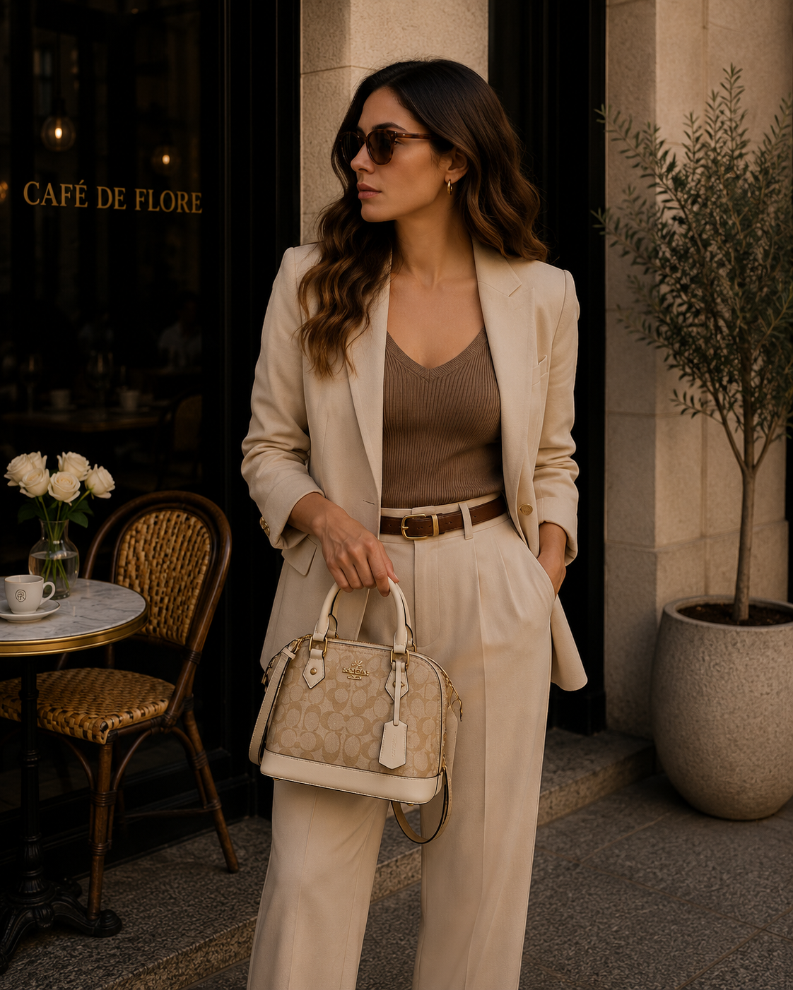 Retro Crossbody Shell Bag
