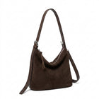Velvet-Matte Slouchy Tote