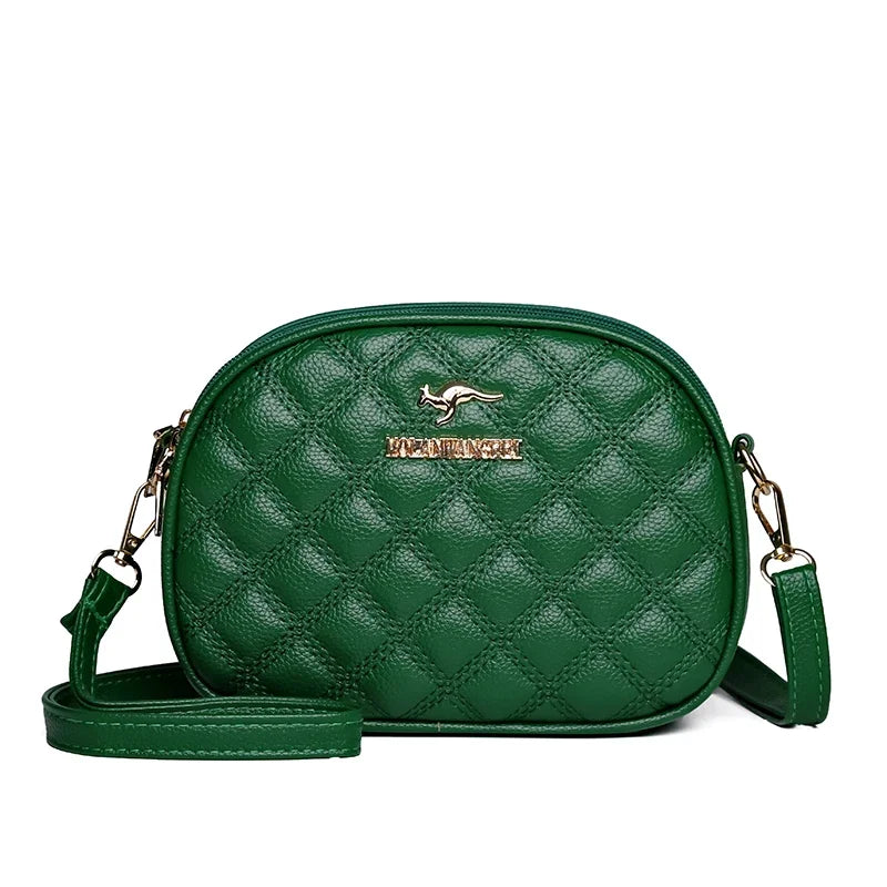 Crocodile Leather Crossbody Bag