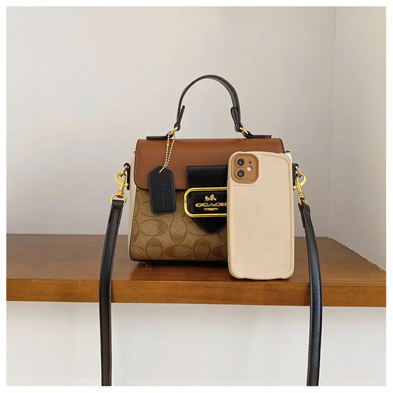 French Retro Crossbody Tote