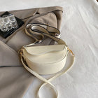 Vintage Wide Strap Saddle Bag