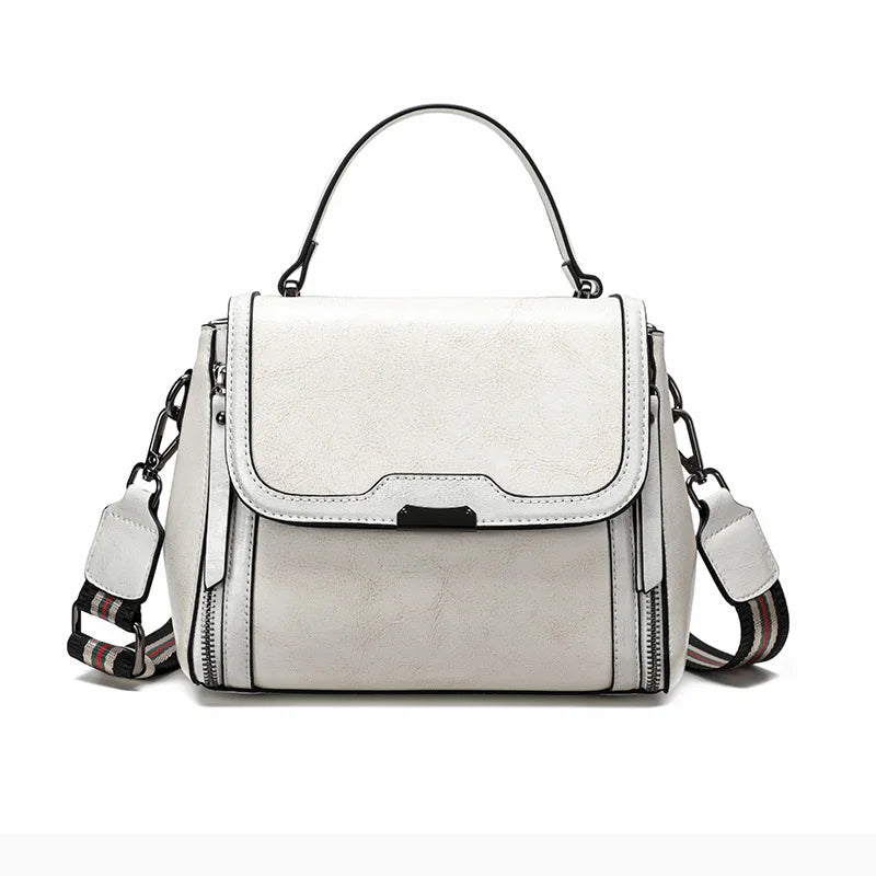 Luna Vintage Genuine Leather Tote Bag